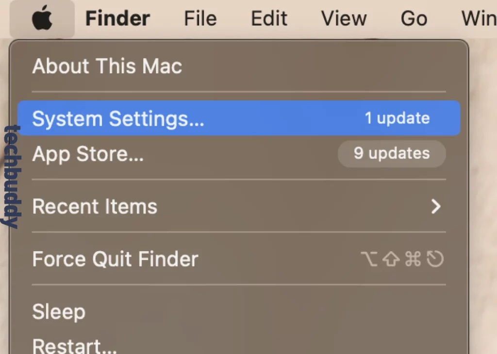 cara aktifkan touch id mac - langkah pertama